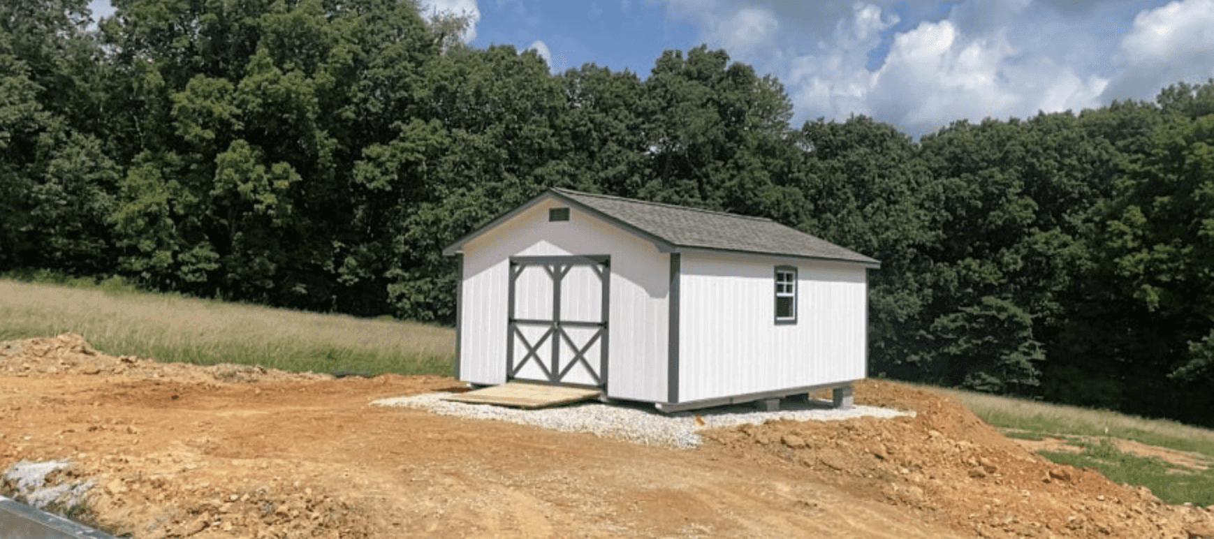 Custom built shed by B&B Decks