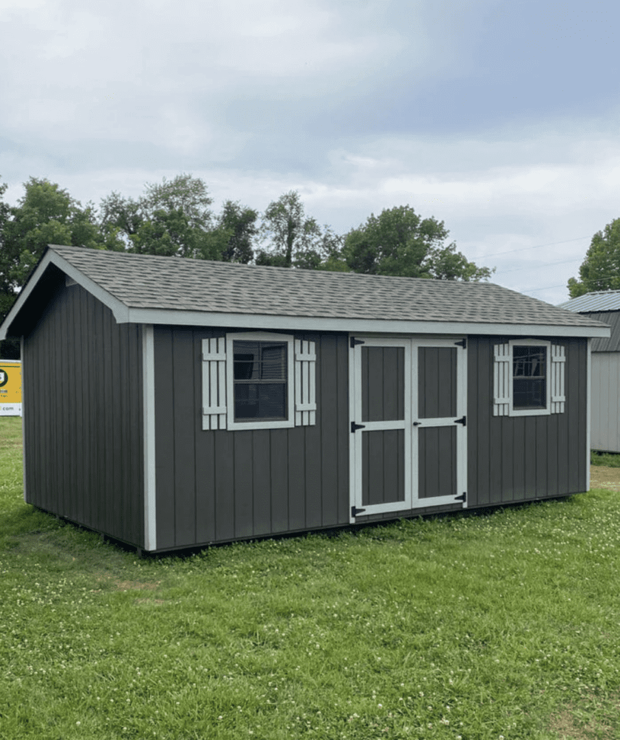 Storage shed project by B&B Decks